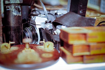 image of artefacts and antiques that were kept at the Hale Aloha.